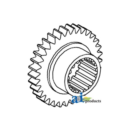 A & I Products Pinion Gear, Transmission Countershaft 8.1" x8.1" x1.8" A-1617923M3